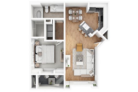 The Signature Floor Plan at The Pavilions by Picerne, Las Vegas, NV, 89166